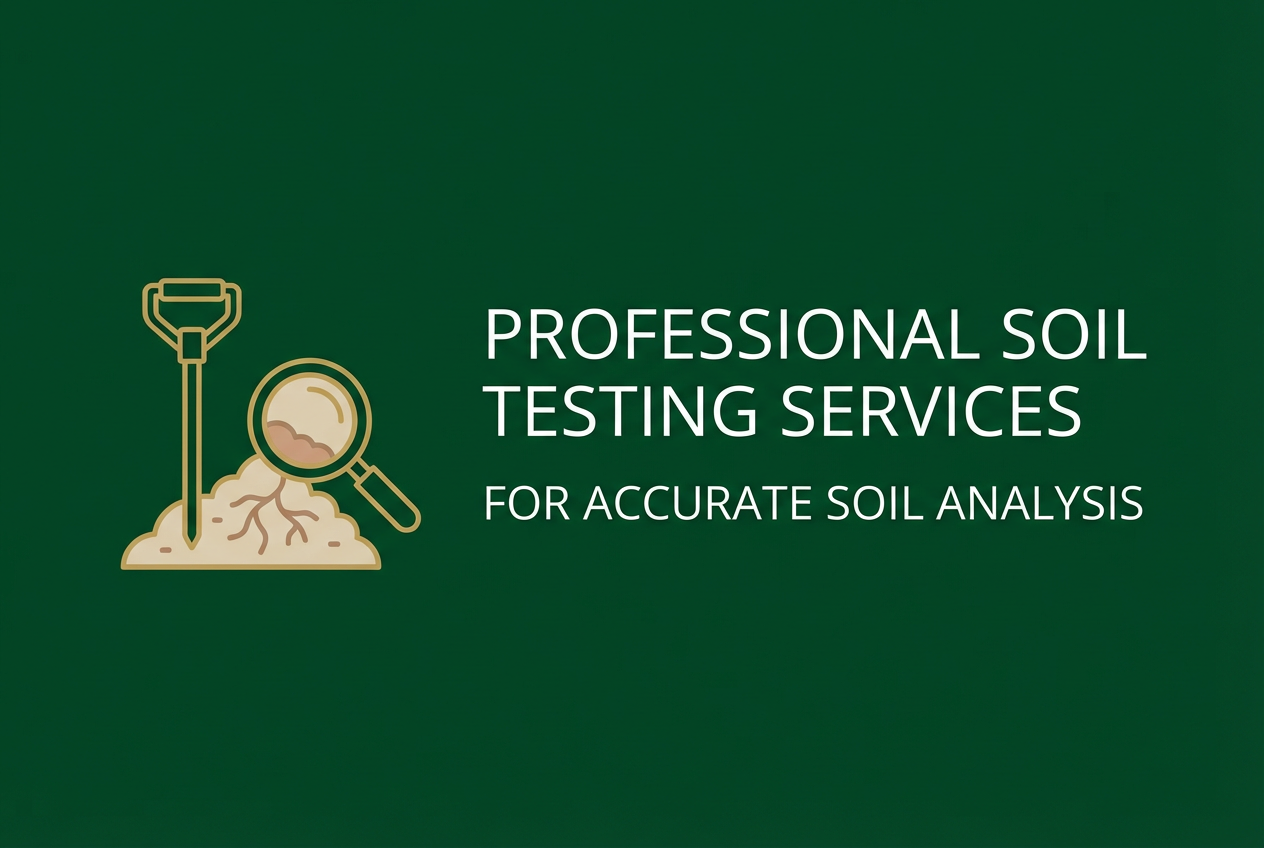 Professional Soil Testing Services for Accurate Soil Analysis
